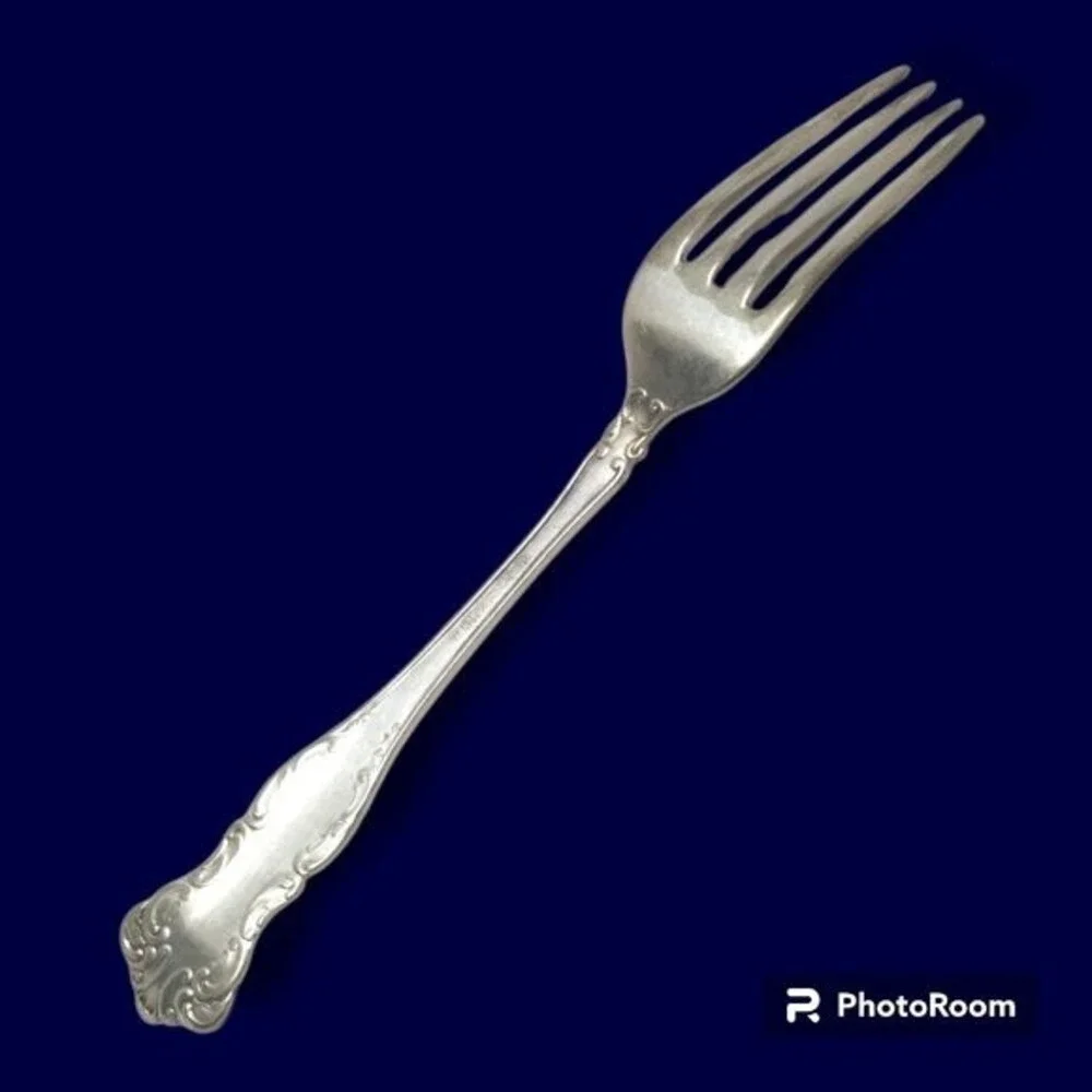 WM Rogers & Son-International Silver Oxford Fork-1901-Silver Plate-Art Nouveau